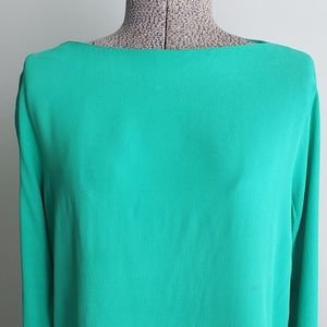 SOLD! Zara Women | Bright Green Blouse